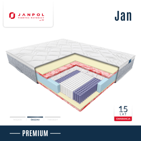 Materac JAN - JANPOL - ADAPTIVE - RABAT