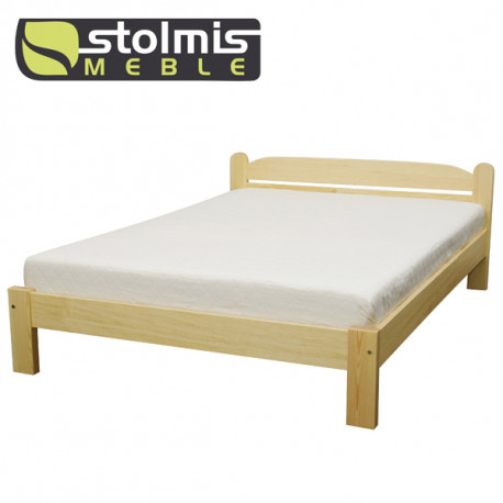 Łóżko drewniane AMETYST 1/1 - STOLMIS