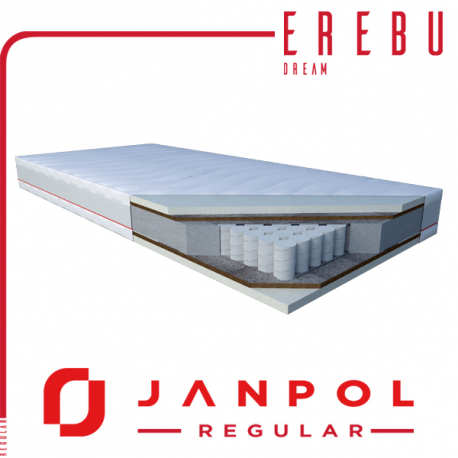 Materac EREBU DREAM - JANPOL + GRATIS